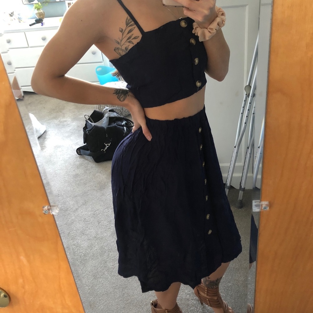 NWOT Boho two piece set